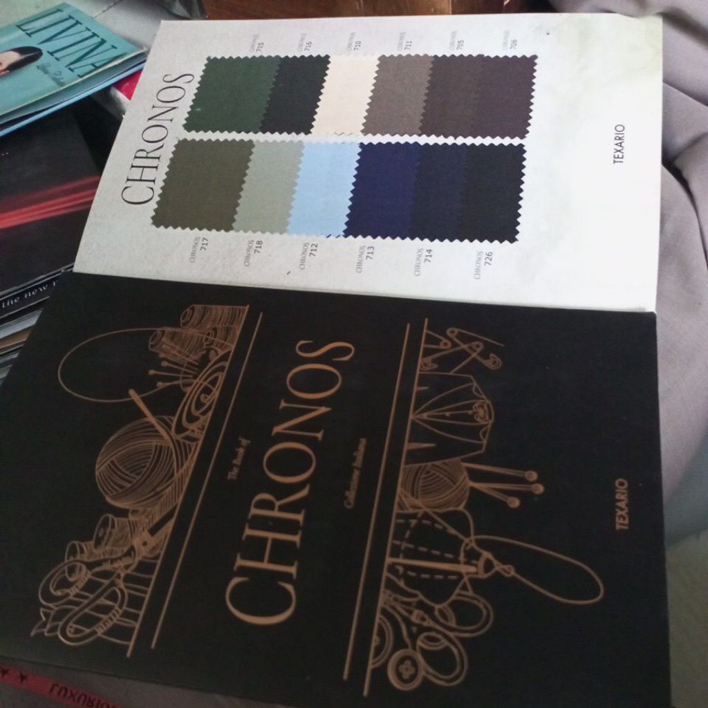 katalog contoh kain chronos