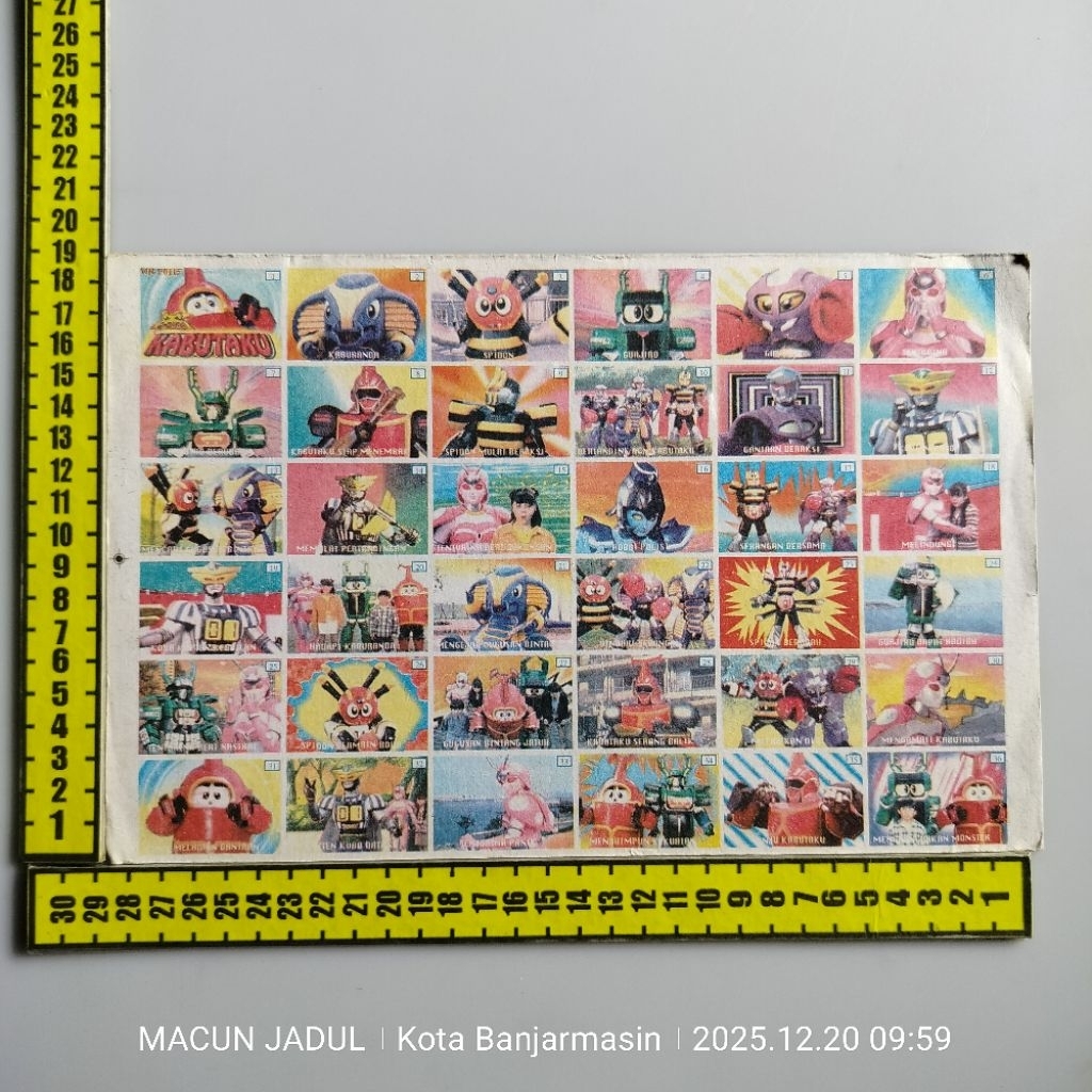 GAMBARAN UMBUL KABUTAKU, GAMBARAN JADUL, UMBUL JADUL, MAINAN JADUL, MAINAN NOSTALGIA 90AN