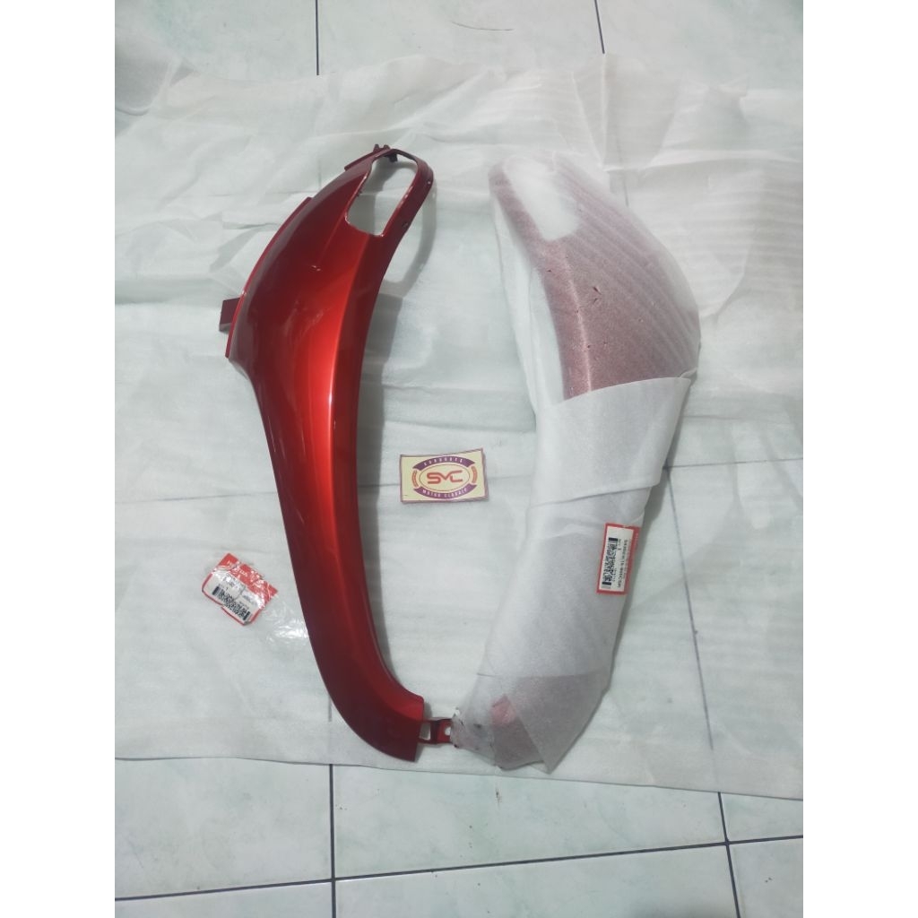 54303/54302-K16-900CSR cover body depan kanan kiri Scoopy fi merah (2013-2025) ORI AHM