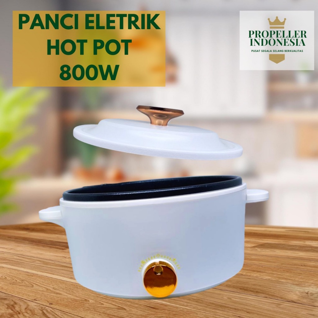 Panci Listrik Panci Portable Alat Masak Serbaguna Electric Cooker Hot Pot Panci Elektrik Pot Electri