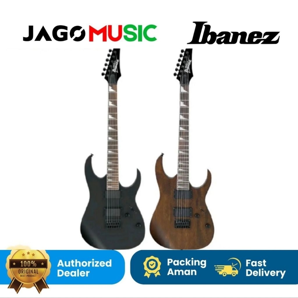 Gitar Elektrik Gitar Ibanez GRG121DX WNF Ibanez GRG121DX-BKF Electric Guitar