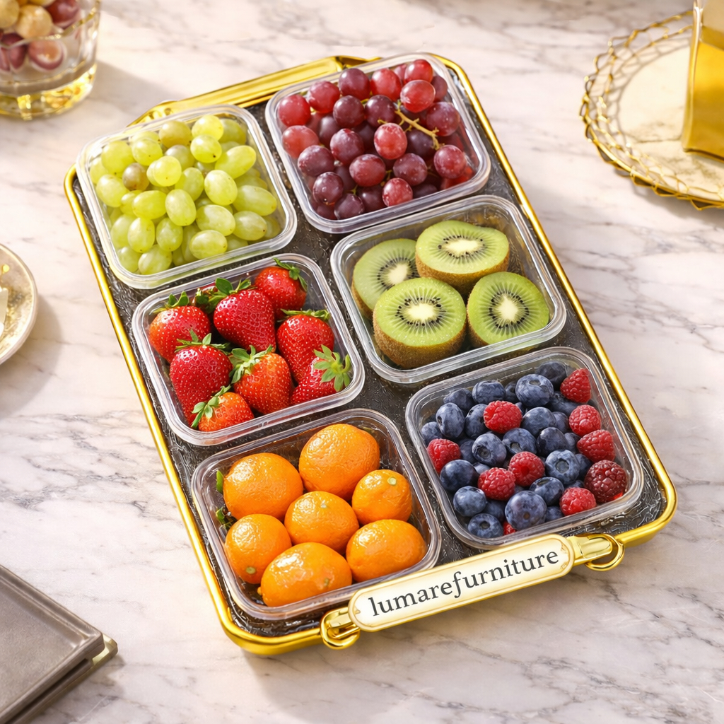 Toples Cemilan Makanan & Snack Set | Wadah Camilan, Kue, dan Buah Estetik | Toples Cemilan Kaca | To