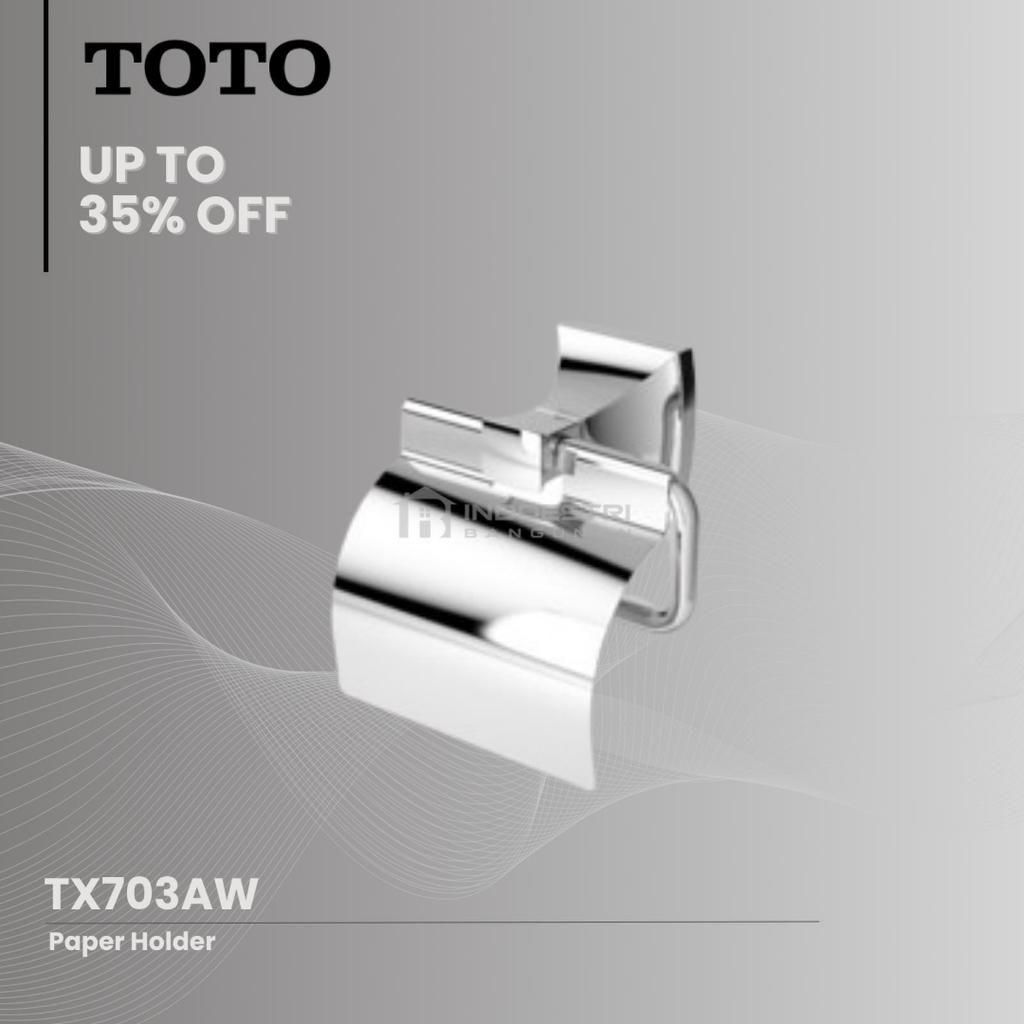 Paper Holder TOTO TX703AW / TOTO Tempat Tissue Toilet