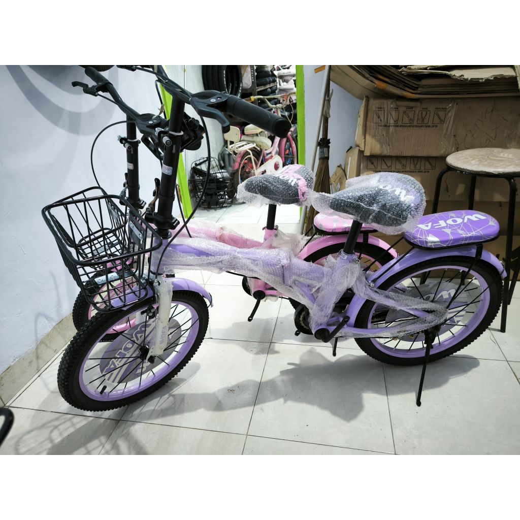 Sepeda Lipat Anak 16/18 inch WOFA