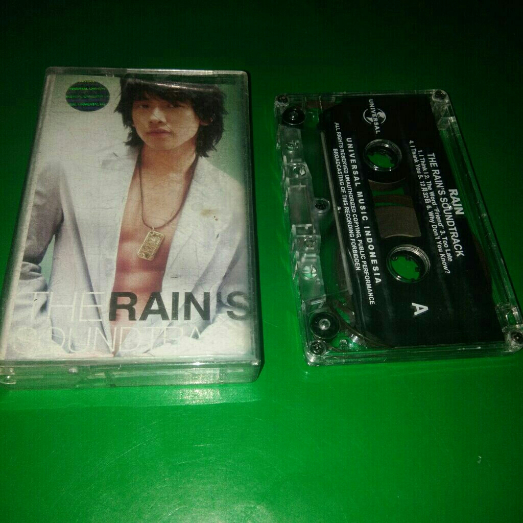 kaset pita rain the rain's soundtrack