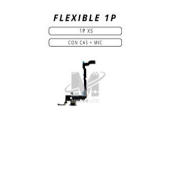 FLEXIBLE CON CAS + MIC 1P XS