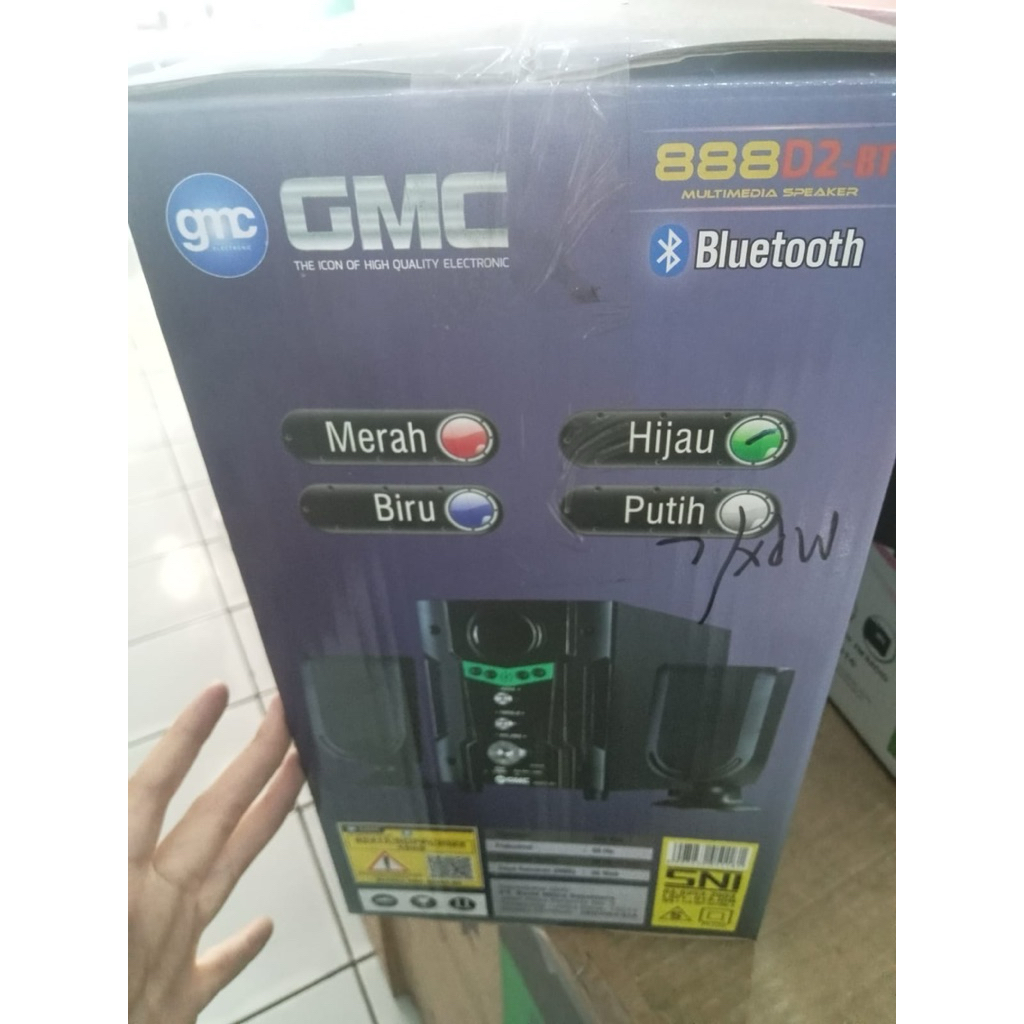Speaker Bluetooth GMC 888D2 BT Multimedia Multimedia Speaker GMC 888D2 Cocok Untuk TV DVD PC LAPTOP 