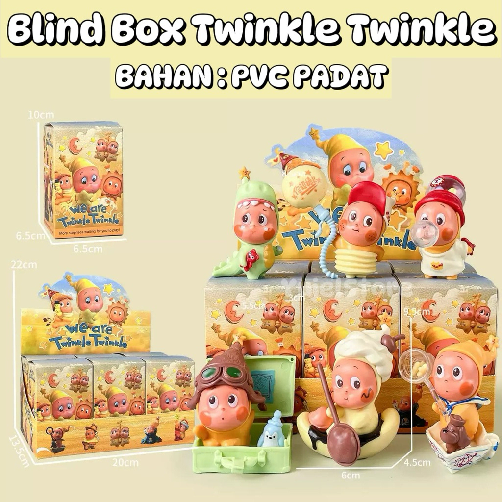 [READY]Blind Box Twinkle Twinkle Pajangan Meja Dekorasi Rumah Action Figure Hadiah Dan Souvenir