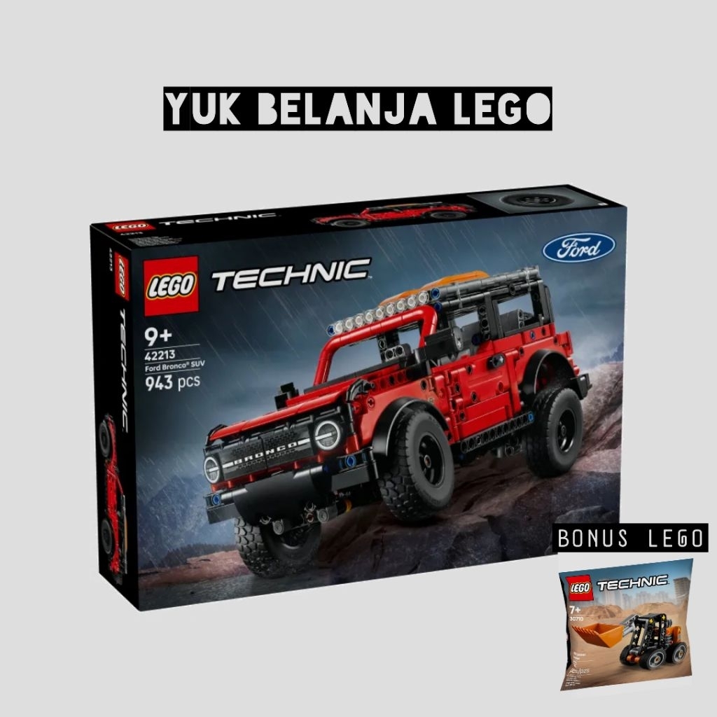 LEGO Technic 42213 Ford Bronco SUV (943 Pieces)