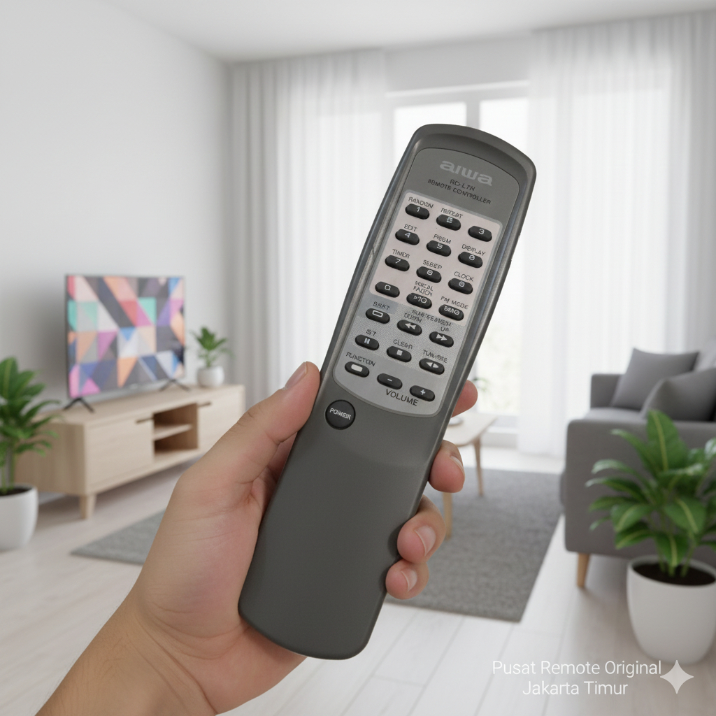 REMOTE REMOT DVD COMPO AIWA RC-L7H ORIGINAL ASLI