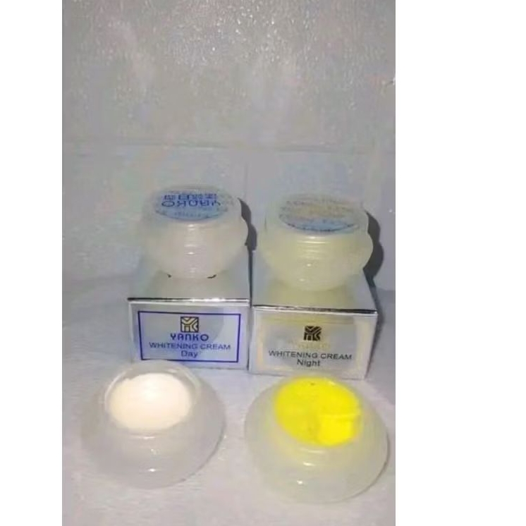 cream yanko Platinum Cream siang malam