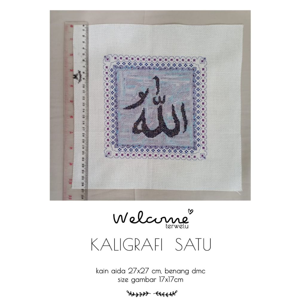 kristik jadi KALIGRAFI SATU