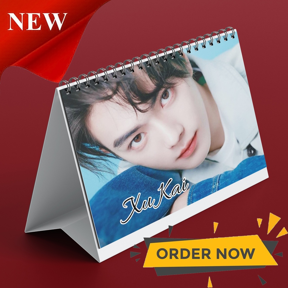 A&M Kalender Xu Kai Aktor Drama China Kalender Meja Kalender 2026