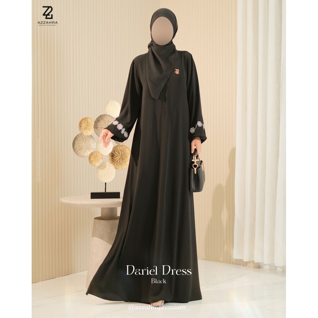 Dariel Dress by azzahra premium syari