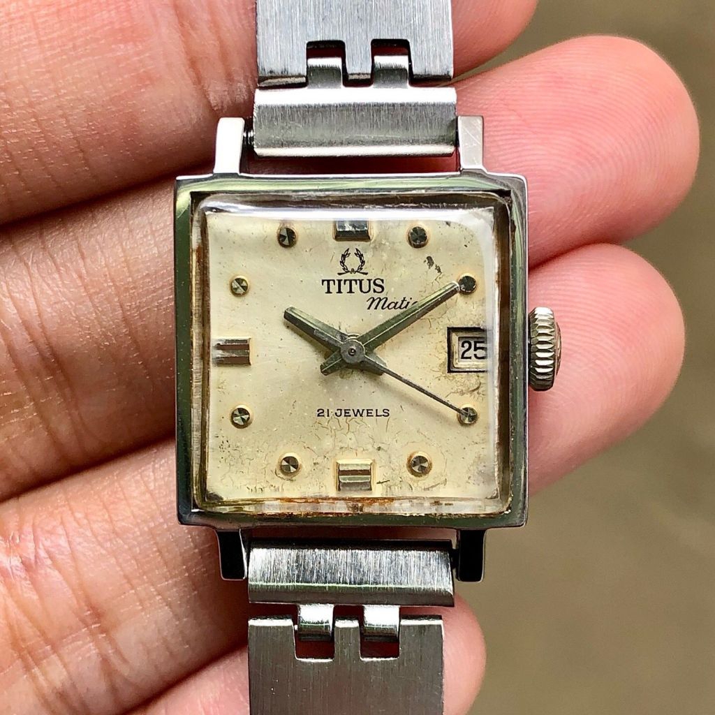 Titus Matic Date Ladies 21Jewels