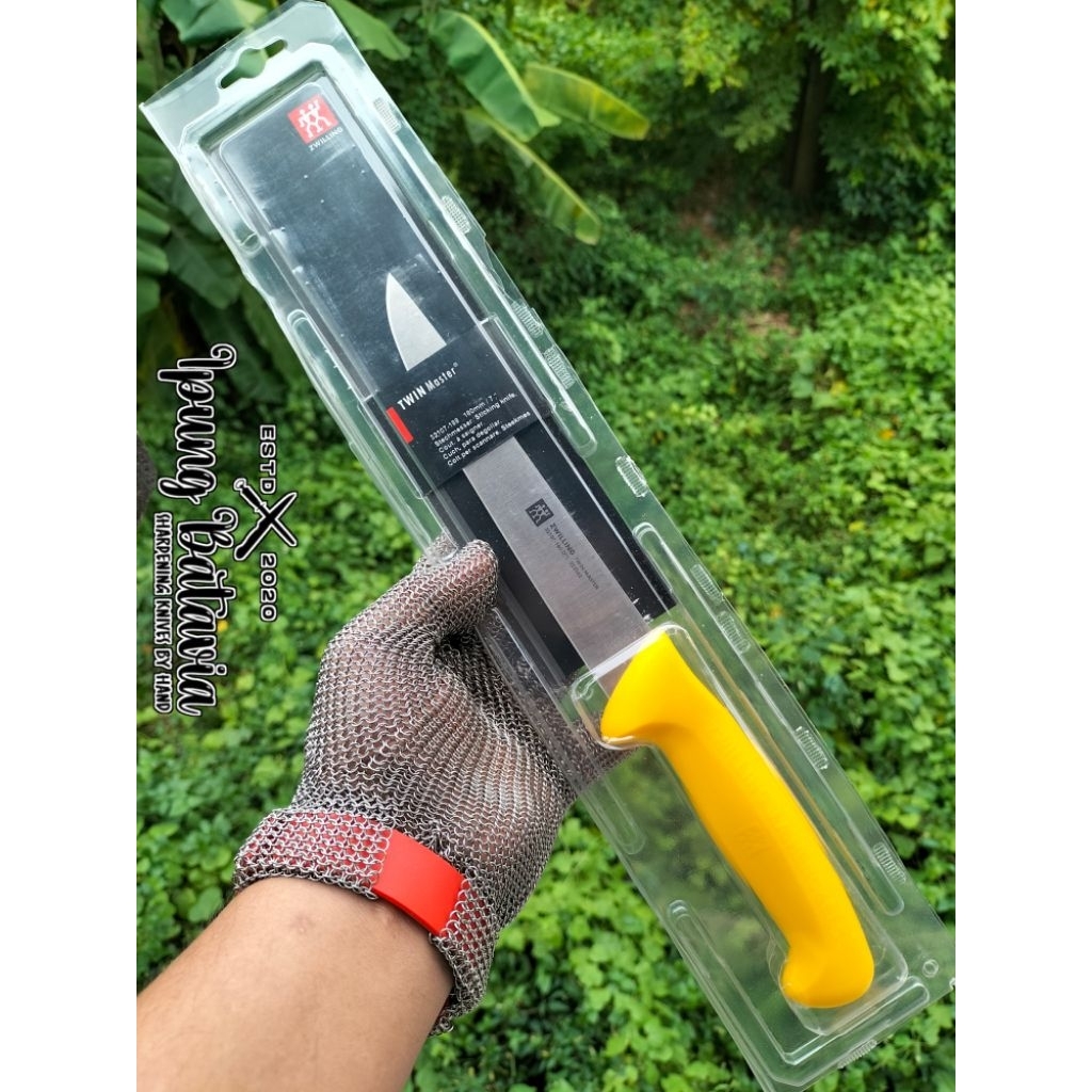 ZWILLING J.A.HENCKELS 18cm, Pisau Sticking, Pisau Boning, Made in Solingen Germany