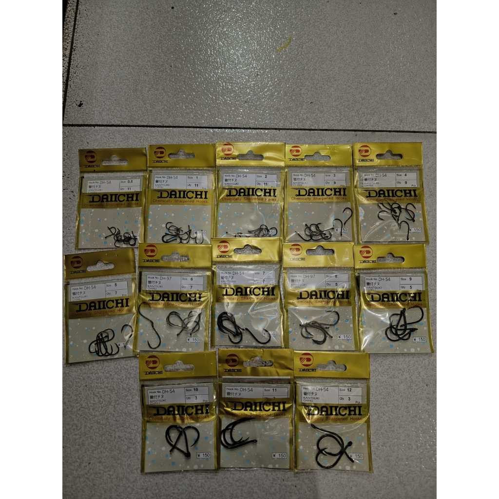 Mata Kail Daichi DH 54 Mata Kail Daichi Hitam Tebal