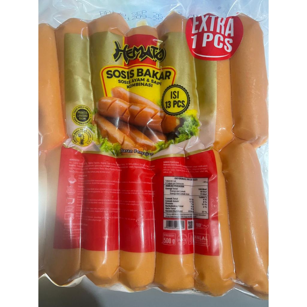 Sosis bakar Hemato isi 14