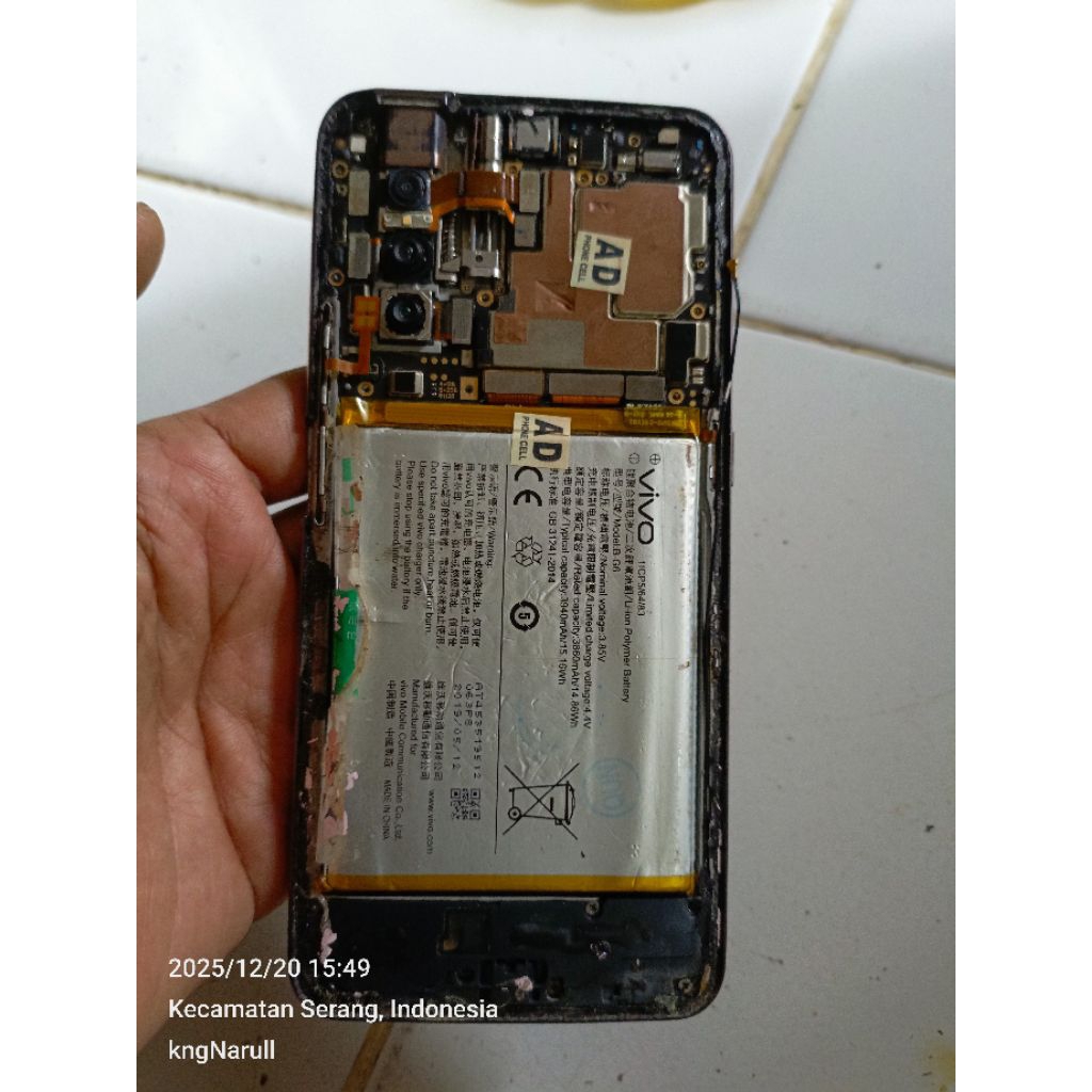 vivo v15 mesin normal