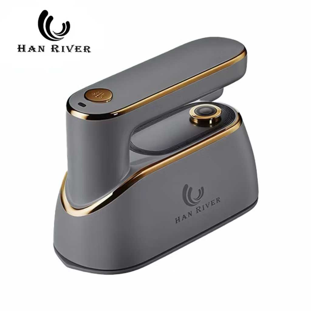 Setrika Uap Portabel HAN RIVER HRYD03 - Desain Ergonomis, Uap Steril, Penyetrikaan Efisien HAN RIVER