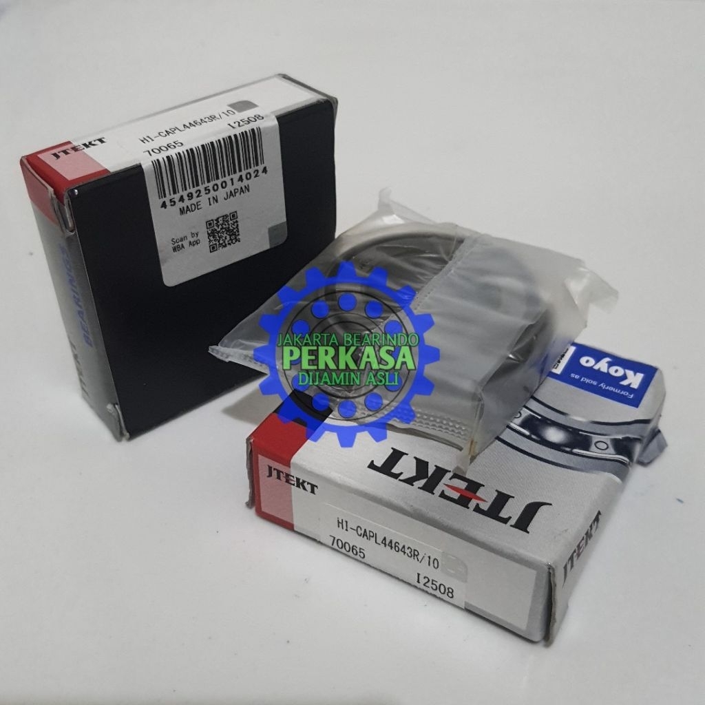 L44643/10 BEARING TAPERED SET14 L 44643/10 ( L44643-L44610) KOYO JEPANG ASLI