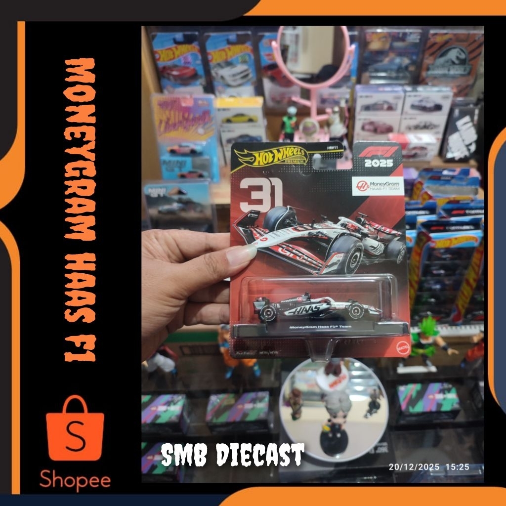 HOT WHEELS MONEYGRAM HAAS F1 TEAM #31 (PREMIUM)