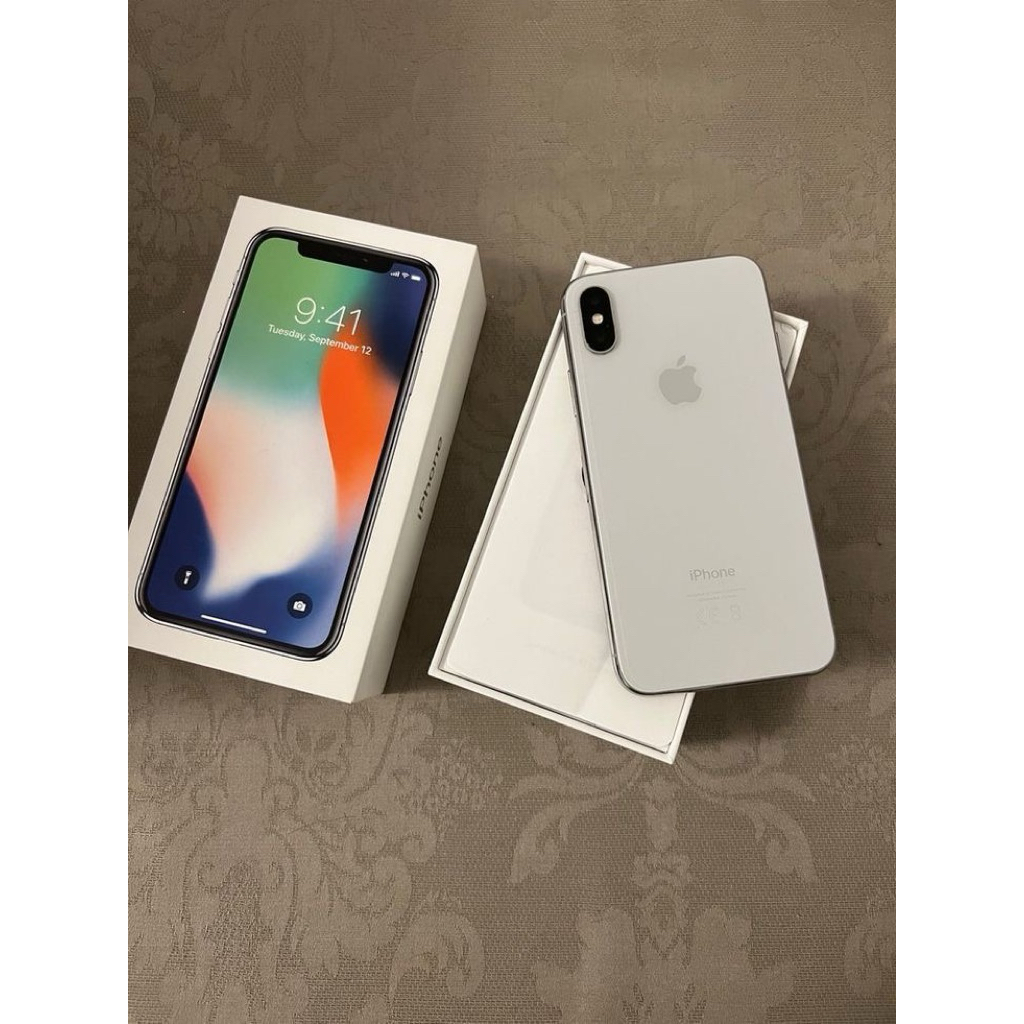 iPhone Xs 64GB White - Original, Fullset (Minus pemakaian)