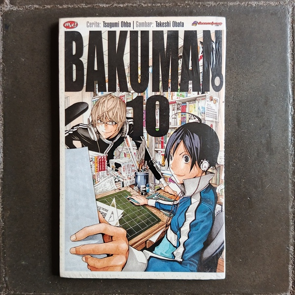 Komik Bakuman 10 Segel