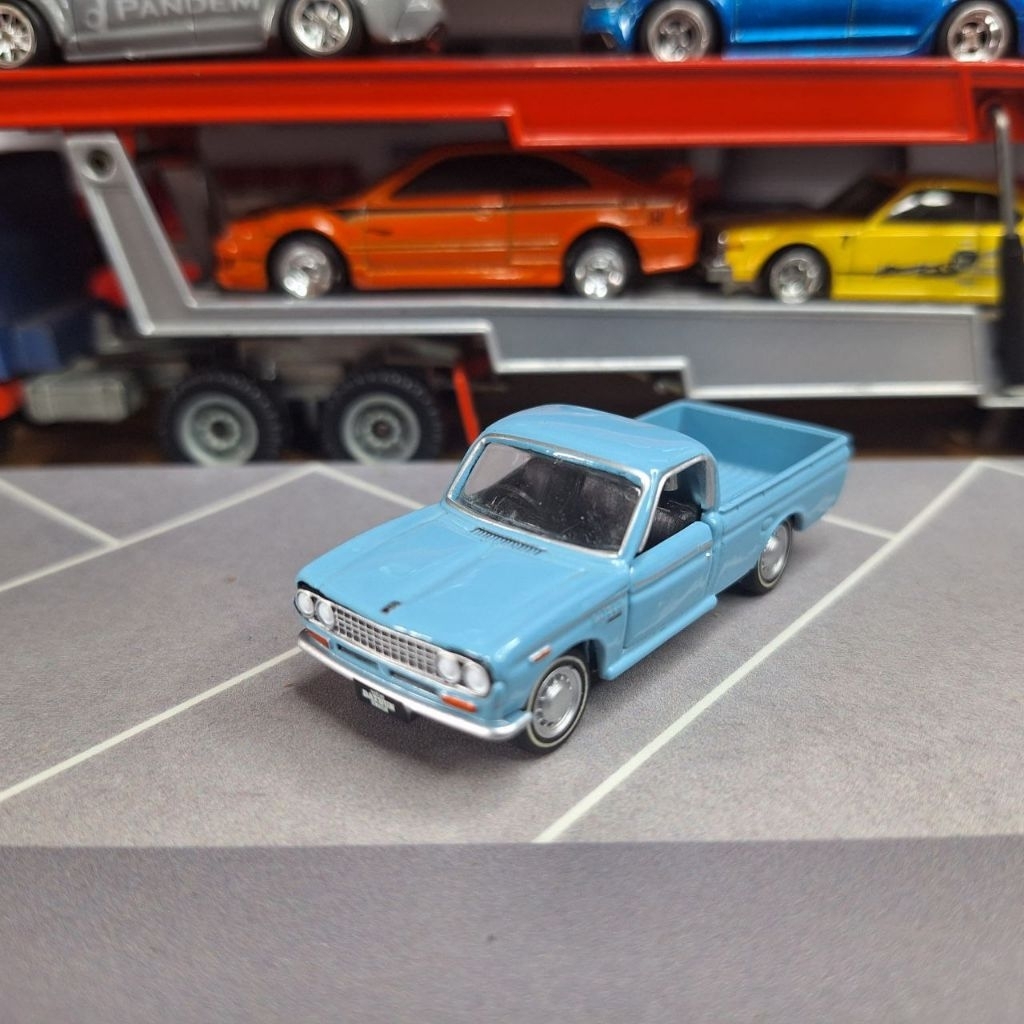 Diecast Tomica Limited Datsun 1300 Truck Deluxe  - Ban Karet Base Besi