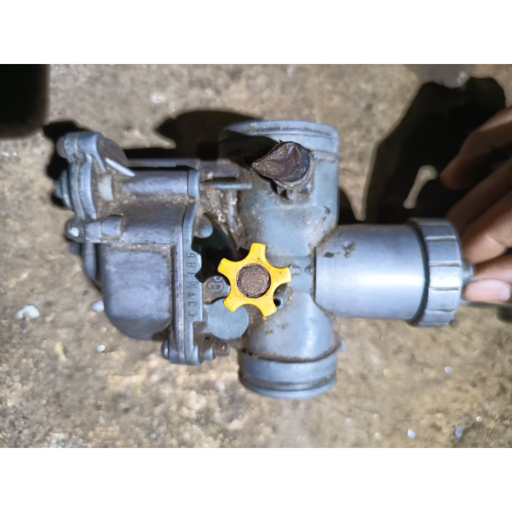 karbu tiger skep bahan ori copotan