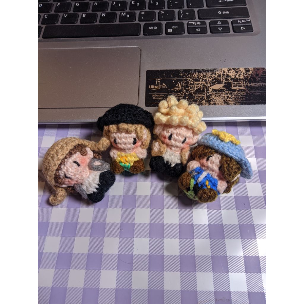 Crochet Keychain Cortis / Cortis Keychain / Keychain / Cortis / Keychain Korea