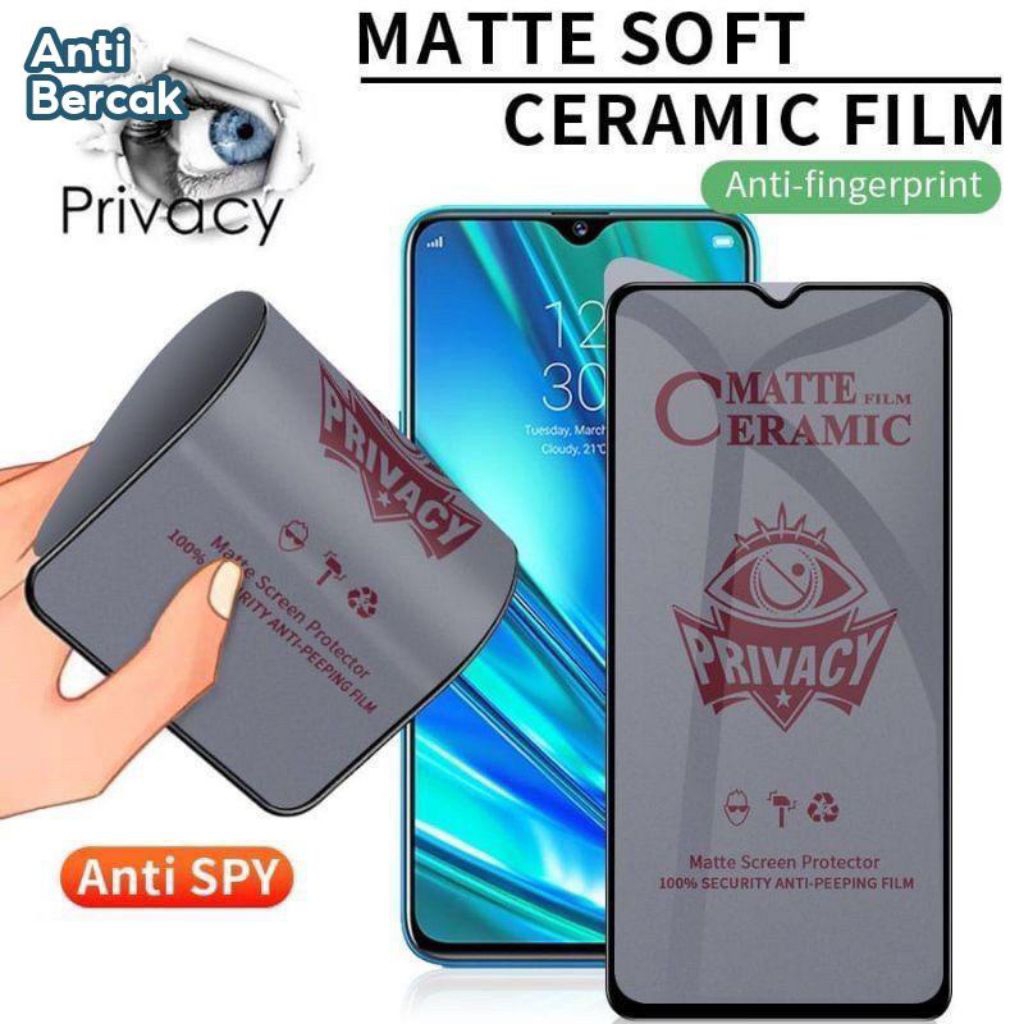 CERAMIC MATTE SPY REALME 5 REALME 5I REALME 8 REALME 7 REALME 9 REALME 10 REALME 11 REALME 8I REALME