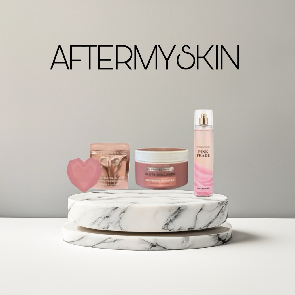 ( dapat 3 Barang ) 1 Sabun Whtening + HB Collagen + Body Mist Pink Prada