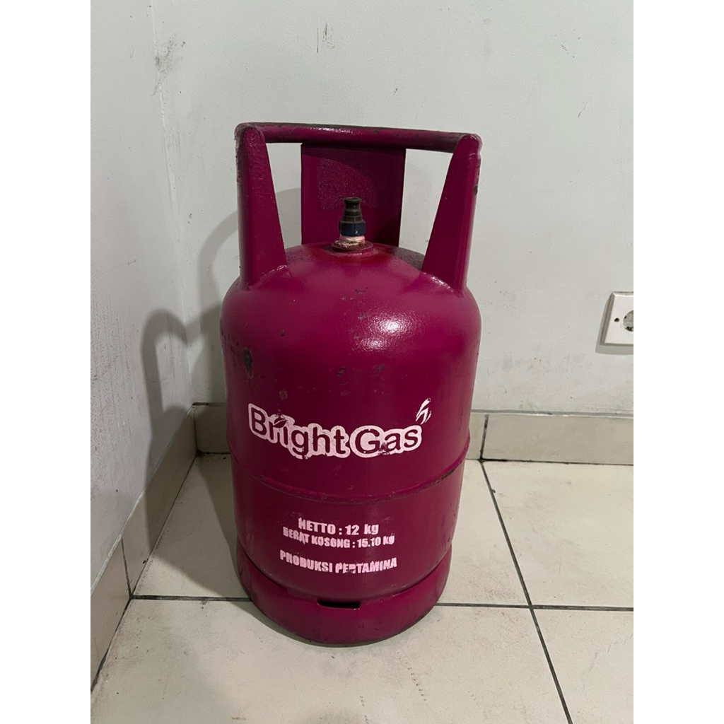 Tabung Tong Gas kosong Bright Gas 12kg pertamina