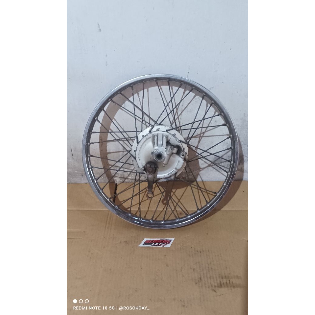 Velg Tromol Depan Astrea Grend Original Velg Velk Pelek Set Tromol Roda Depan Honda Astrea Grend Ast