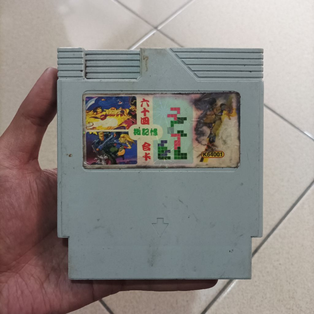Nes Made in Japan Kaset Nintendo Games Alladin Contra dll