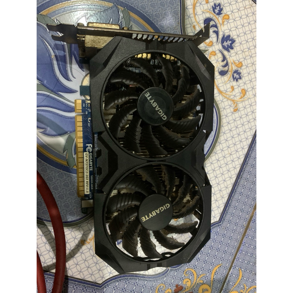 VGA GIGABYTE GTX 750TI 2GB OC DDR5