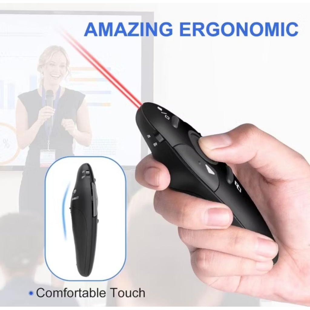 wireless Laser Pointer Mouse Presentasi