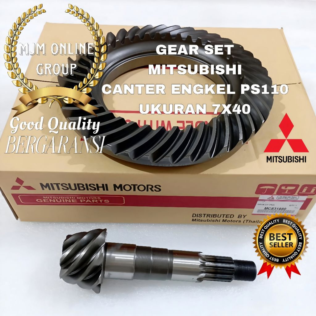 GEAR SET GIGI GARDAN PINION CANTER ENGKEL PS110 110PS UKURAN 7X40 KTB