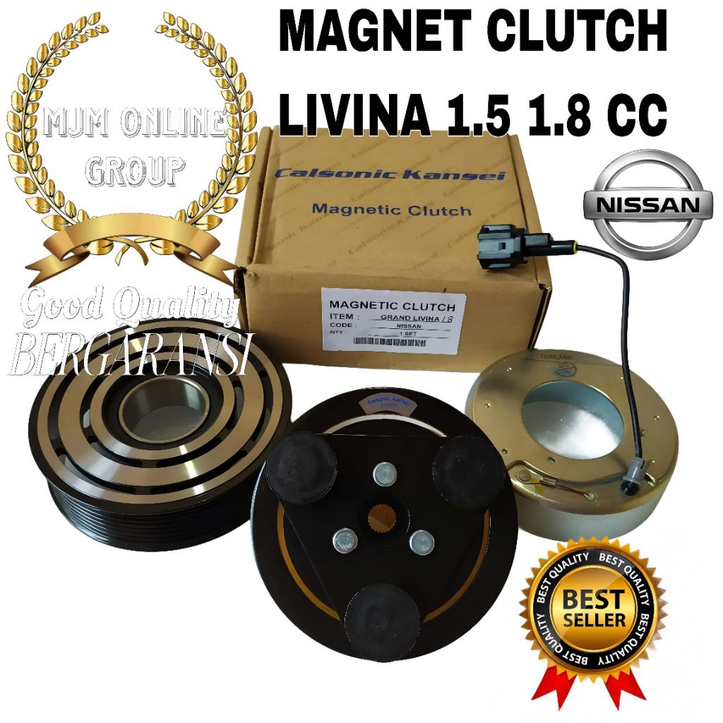MAGNET CLUTCH PULI KOMPRESOR AC LIVINA 1.5 1.8 CC