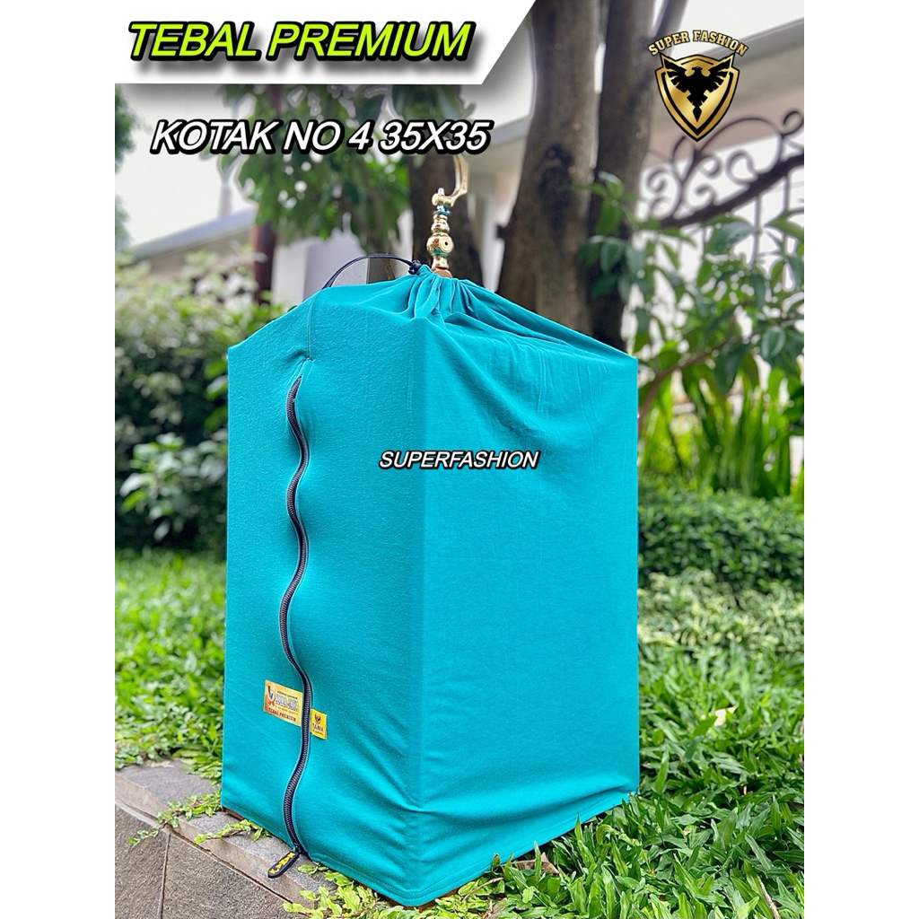 Krodong Sangkar Burung Kotak No 4 35x35 Kaos Tebal Premium, Kerodong Burung Anti Panas Kualitas Kama