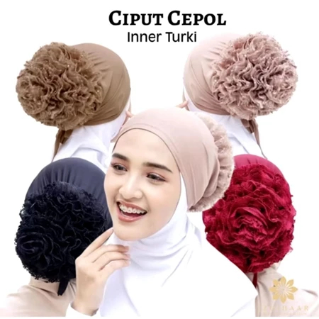 CIPUT TURKEY CEPOL//INNER TURKEY CEPOL//CEPOL TURKEY INNER HIJAB//DALAMAN HIJAB INNER