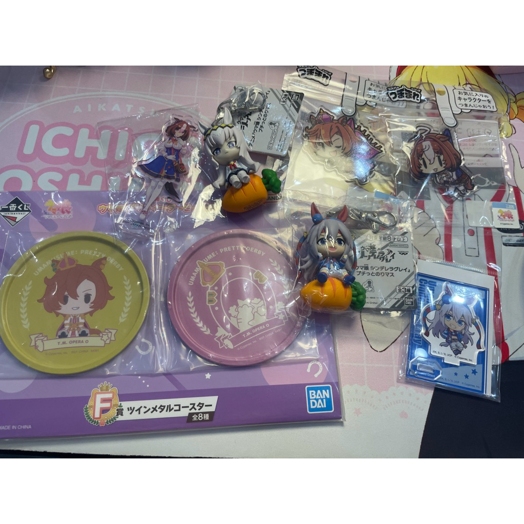 Uma Musume Character Ganci Coaster Acrylic Figure Pretty Derby Oguri Cap Tamamo Cross Meisho doto TM