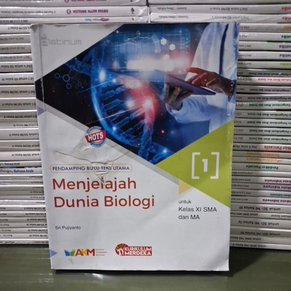 Buku Original PENDAMPING BUKU TEKS UTAMA Menjelajah Dunia Biologi SMA MA Kelas 11 KURIKULUM MERDEKA 