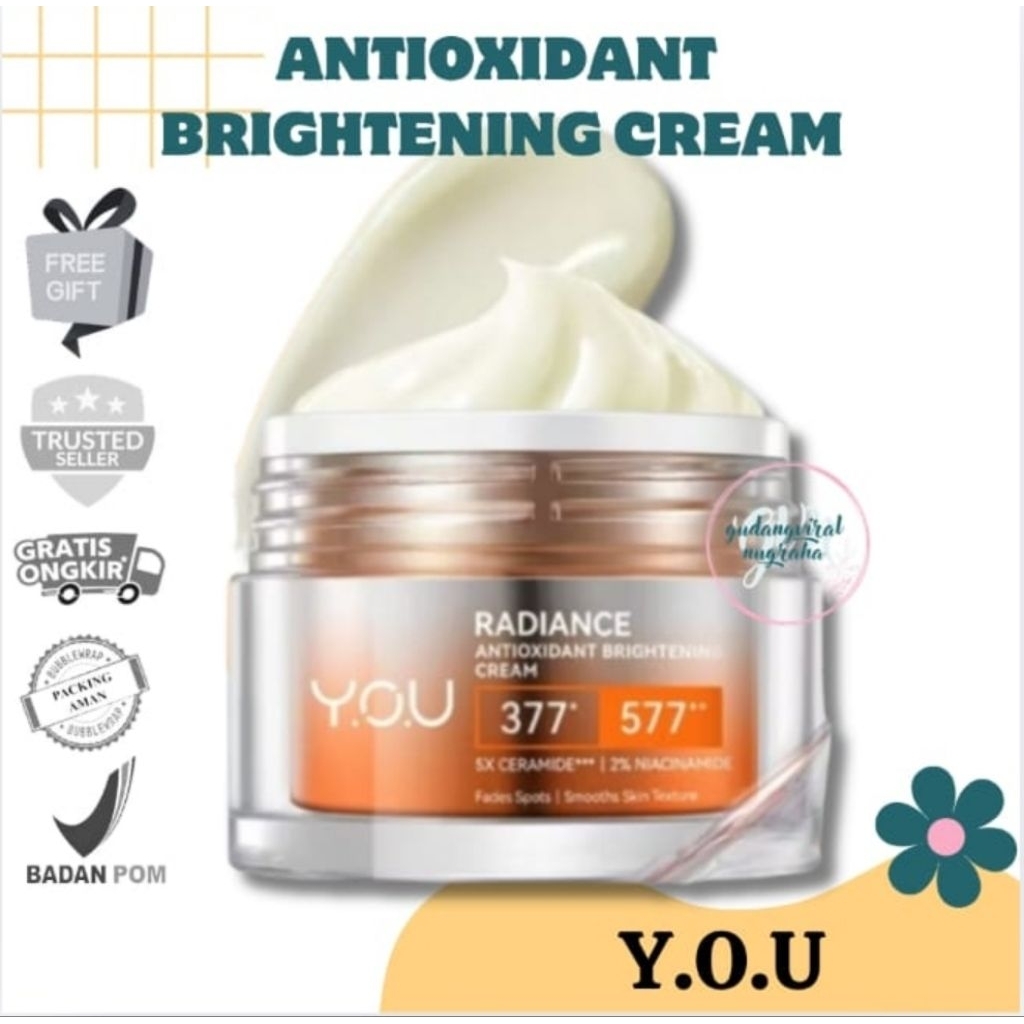 ~GVN~ YOU Symwhite 377 Radiance Up Skin Barrier moisturizer and brightening cream with ceramide You 