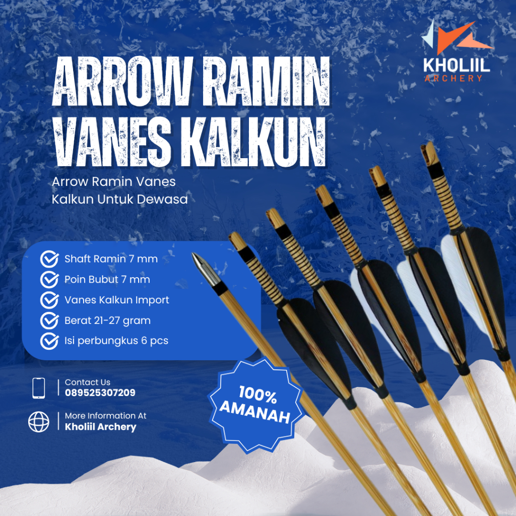 Arrow Ramin Vanes Kalkun Berkualitas  untuk Dewasa