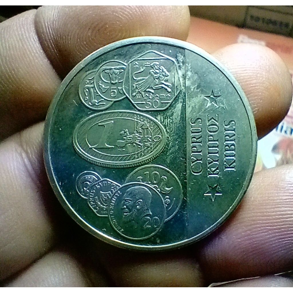 Koin Proof /Medali CYPRUS The New E.U. Nations 2005