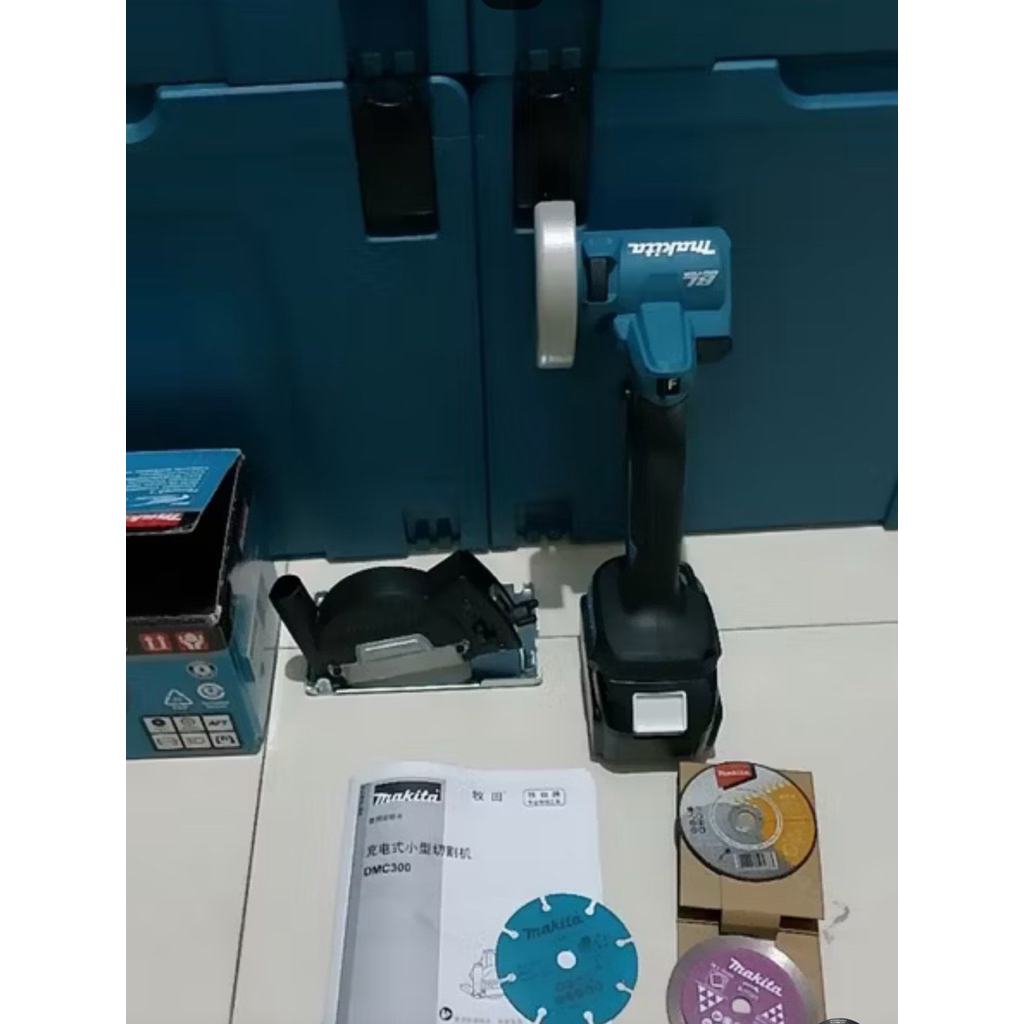 makita cordless compact 3 inch gerinda tangan batrei