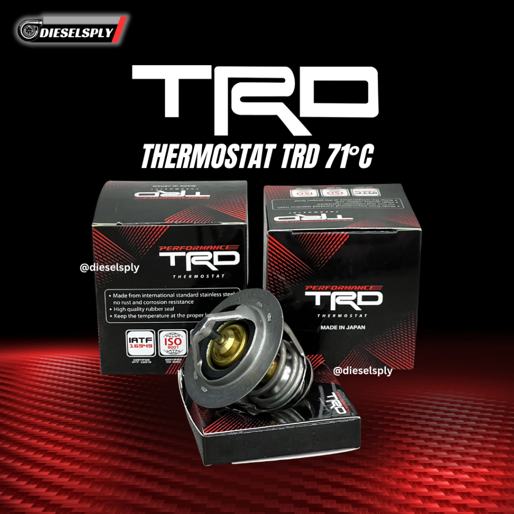 Thermostat TRD 71 Original Japan PNP Toyota Innova/Fortuner/Hilux