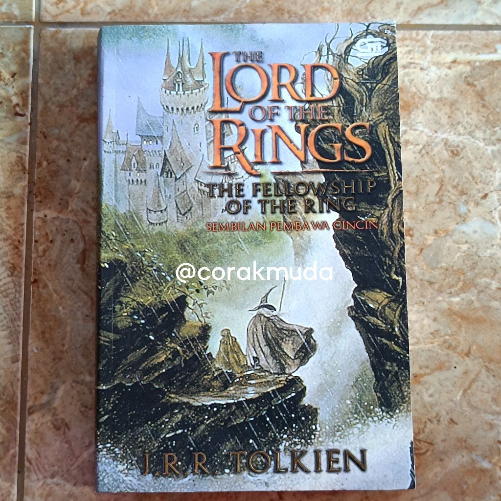 novel the lord of the kings sembilan pembawa cincin preloved